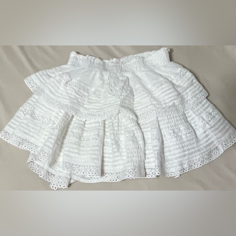 Aerie ruffle skirt